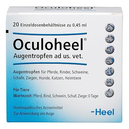 oculoheel augentropfen f.heim-/haus-/nutztiere 20 St