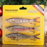Truscend Swimmax Easy Catch Lure with Dyneema Joint and Rattle view 5