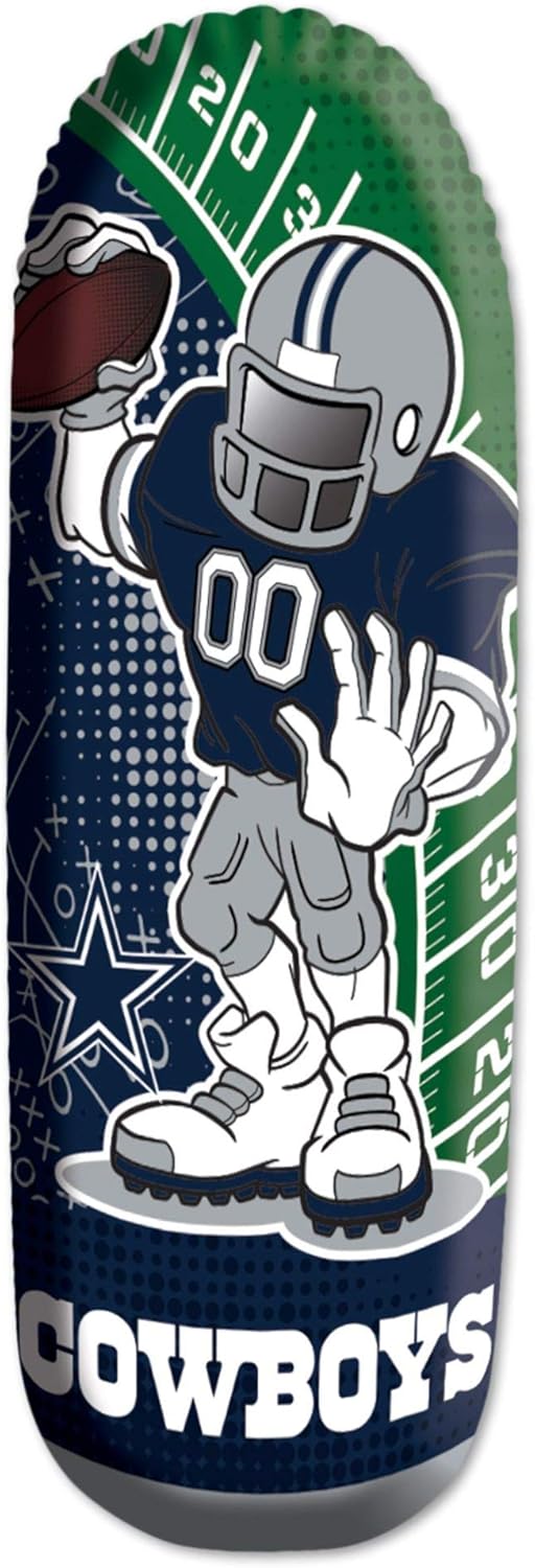 Fremont Die NFL Fan Shop Bop Bag Inflatable Tackle Buddy Punching Bag : Clothing