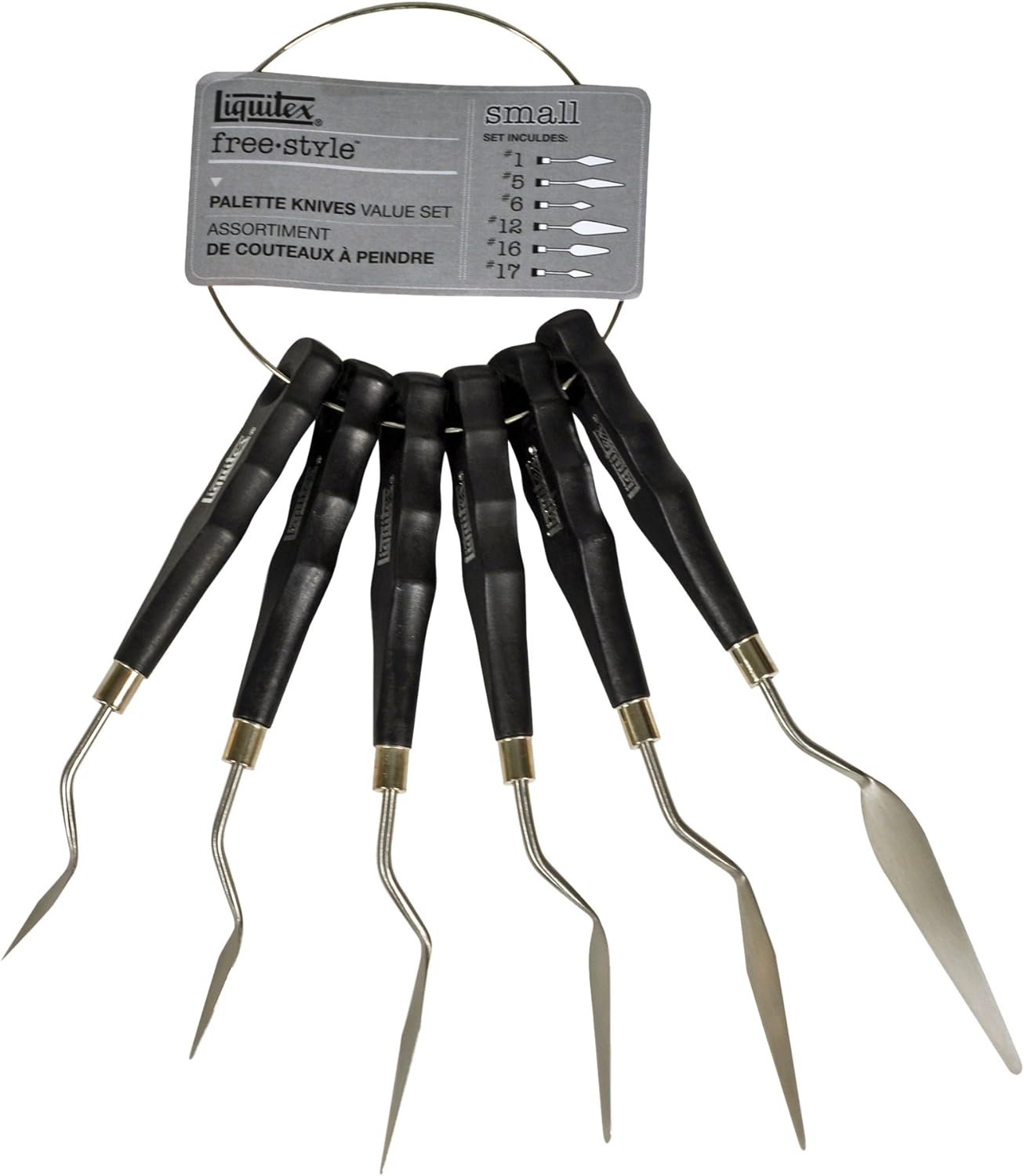 Liquitex Professional Freestyle Traditional Knives 6-Piece Ring Set