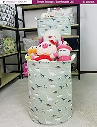INGHUA Laundry Hamper Large Canvas Fabric