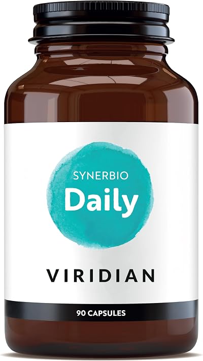 Viridian Synerbio Daily 90 Caps Probiotic Prebiotic Formula 1.5B
