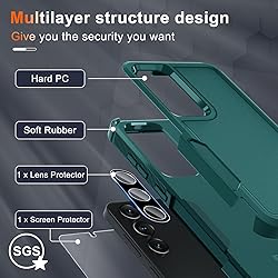 RMOCR Case for Samsung Galaxy S24, Full Body Heavy