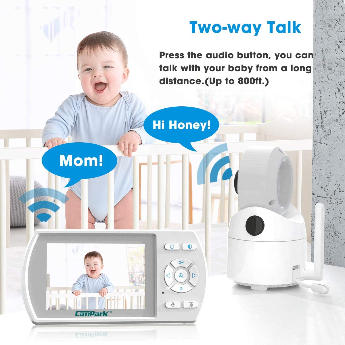 campark baby monitor