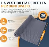 Linda's Essentials Kitchen Drawer Liner 44.5x500 cm Non-Slip Grey EVA view 2