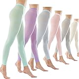 Women's 80Denier Semi Opaque Solid Color Footless