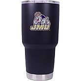 R and R Imports James Madison Dukes 24 oz Insulated Stainless Steel Tumblers Officially Licensed Collegiate Product