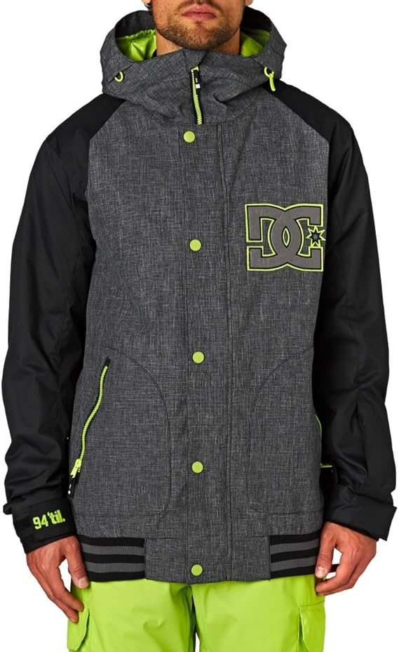 DC Shoes DCLA Veste de Ski Homme, Noir, FR (Taille DC Shoes DCLA Veste de Ski Homme, Noir, FR (Taille