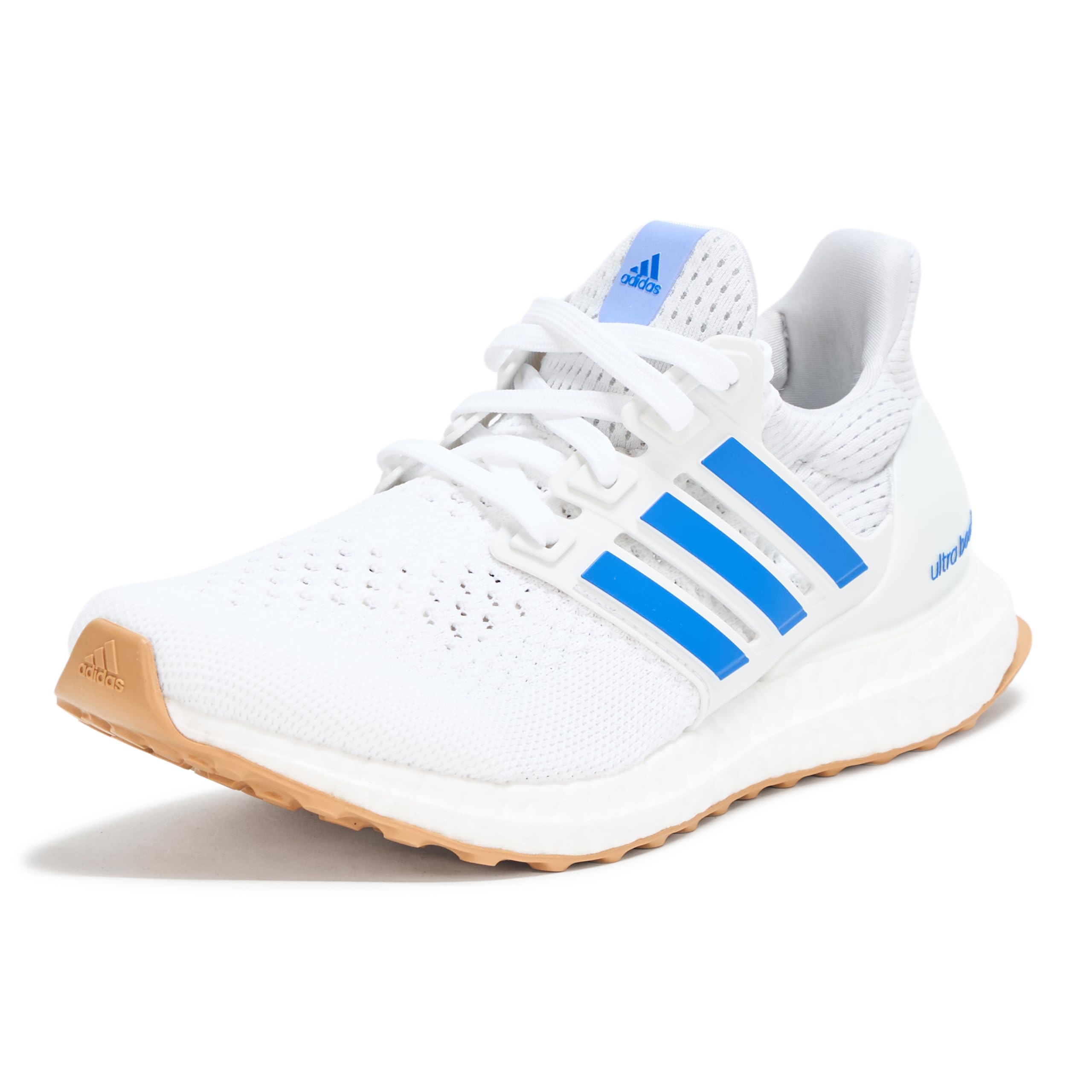 Photo 1 of (SIZE 9) (STAINED) adidas Women's Ultraboost 1.0 Sneaker, White/Blue Burst/Blue, 9