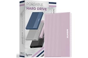 SUHSAI External Hard Drive 1TB USB 3.0 Portable Hard Disk Storage & Memory Expansion HDD, Backup External Hard Drive for Lapt