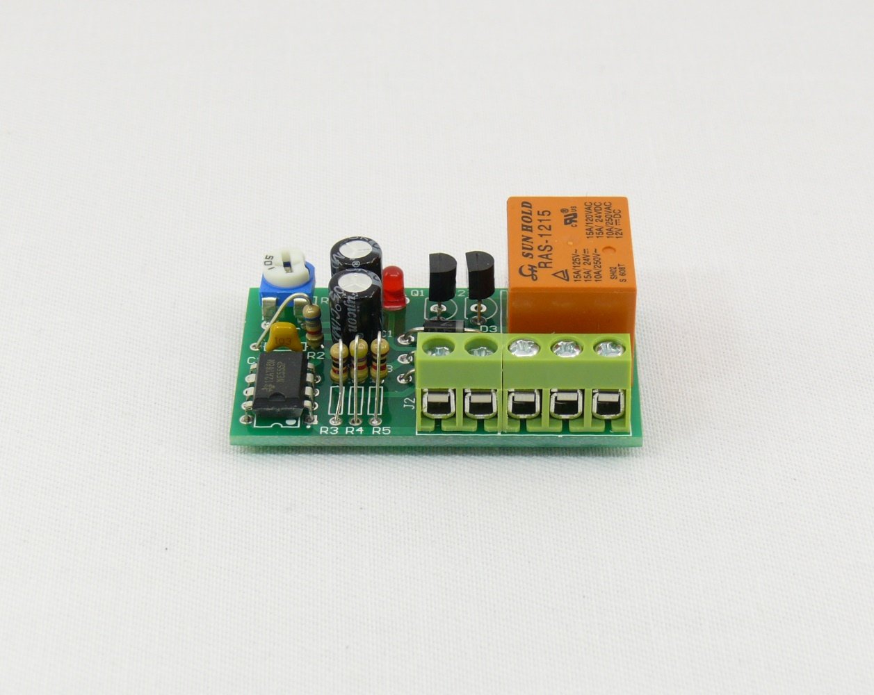Onekool 9D-N0FO-91ZV Timer Switch Time Relay 1 To 50 Sec Delay On Switch 12V HK1581