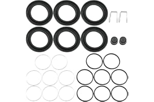 DUZFOREI 04478-0C050 Disc Brake Caliper Repair Kit, Replacement for ‎Toyota, Replaces 04478-0C050