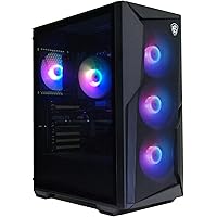 MSI Codex R2 Gaming Desktop: Intel Core i7-14700F, Geforce RTX 5060Ti 16G, 32GB DDR5, 2TB M.2 NVMe SSD, 650W 80+ Gold PSU, Wi
