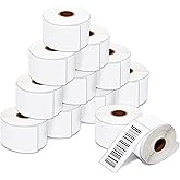 Aegis Adhesives - 2" X 6" Direct Thermal Labels (12 Rolls, 250 Labels/Roll) Compatible with Rollo, Zebra, and Other Desktop Label Printers