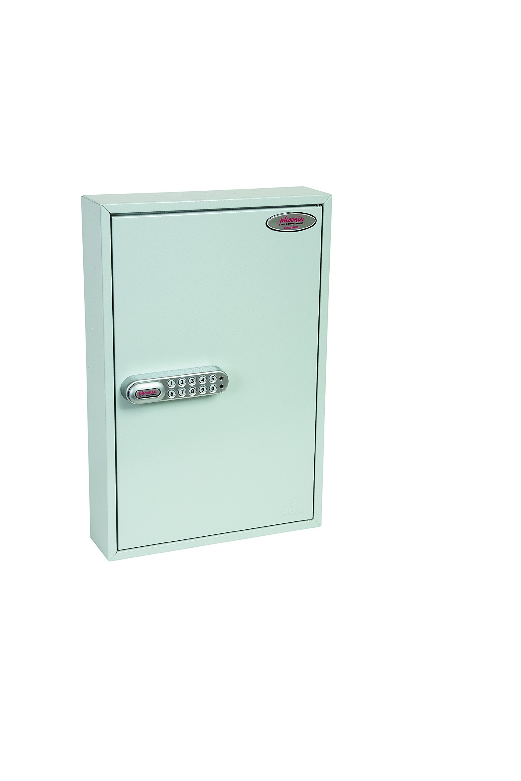 Phoenix Safe Company – KC0602E Commercial Key Cabinet - 64 Hooks - Electronic Lock - Key Holder Wall Mounted Power Coated Paint - 6kg