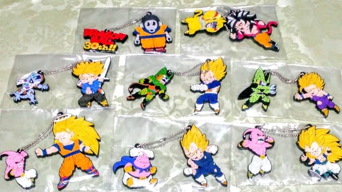 Amazon Co Jp G8ドラゴンボール 一番くじ Thank You Dragon Ball 30th H賞ラバーキーホルダー 8個セット 孫悟空 べジータ トランクス 他 ホビー 通販