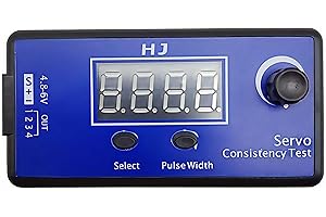 Haldzemo HJ Digital Servo Tester Multifunction ESC Master Speed Controller Motor Checker for RC Airplane Car