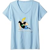 Johnny Bravo Johnny O'Bravo V-Neck T-Shirt