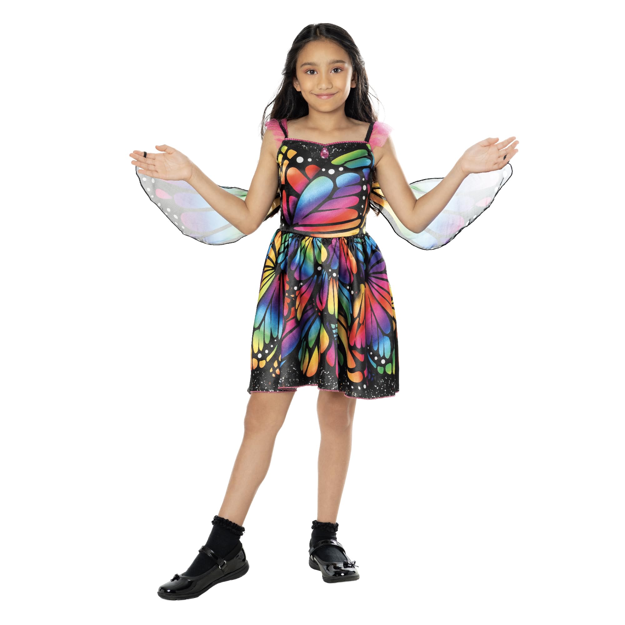 Rubies 301748XXS000 Butterfly Kids Fancy Dress, Boys, Girls, Multi, 3-4 Years Halloween