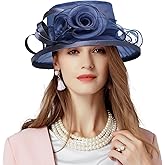 Floral Wedding Hat for Women's Tea Party Fascinators Kentucky Church Derby Hats