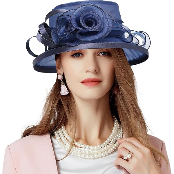 Womens Tea Party Church Baptism Kentucky Derby Dressy Hat  display picture 1