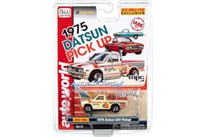 AW AUTO WORLD Auto World Xtraction 1975 Datsun 620 Pickup (AW Exclusive) Slot Car HO Scale