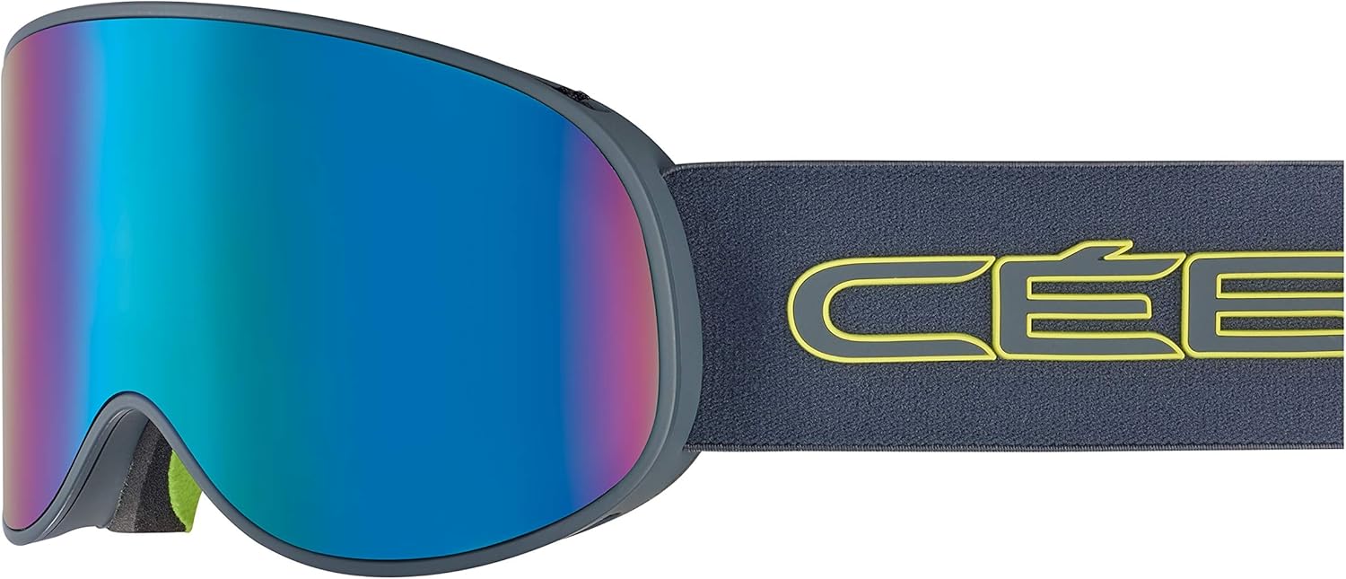 Occhiali Da Sole Unisex Cébé Mio Per Bambini E Ragazzi - Montatura Opaca Verde/blue, Lenti Zone Blue Light Grey, Taglia S - 3