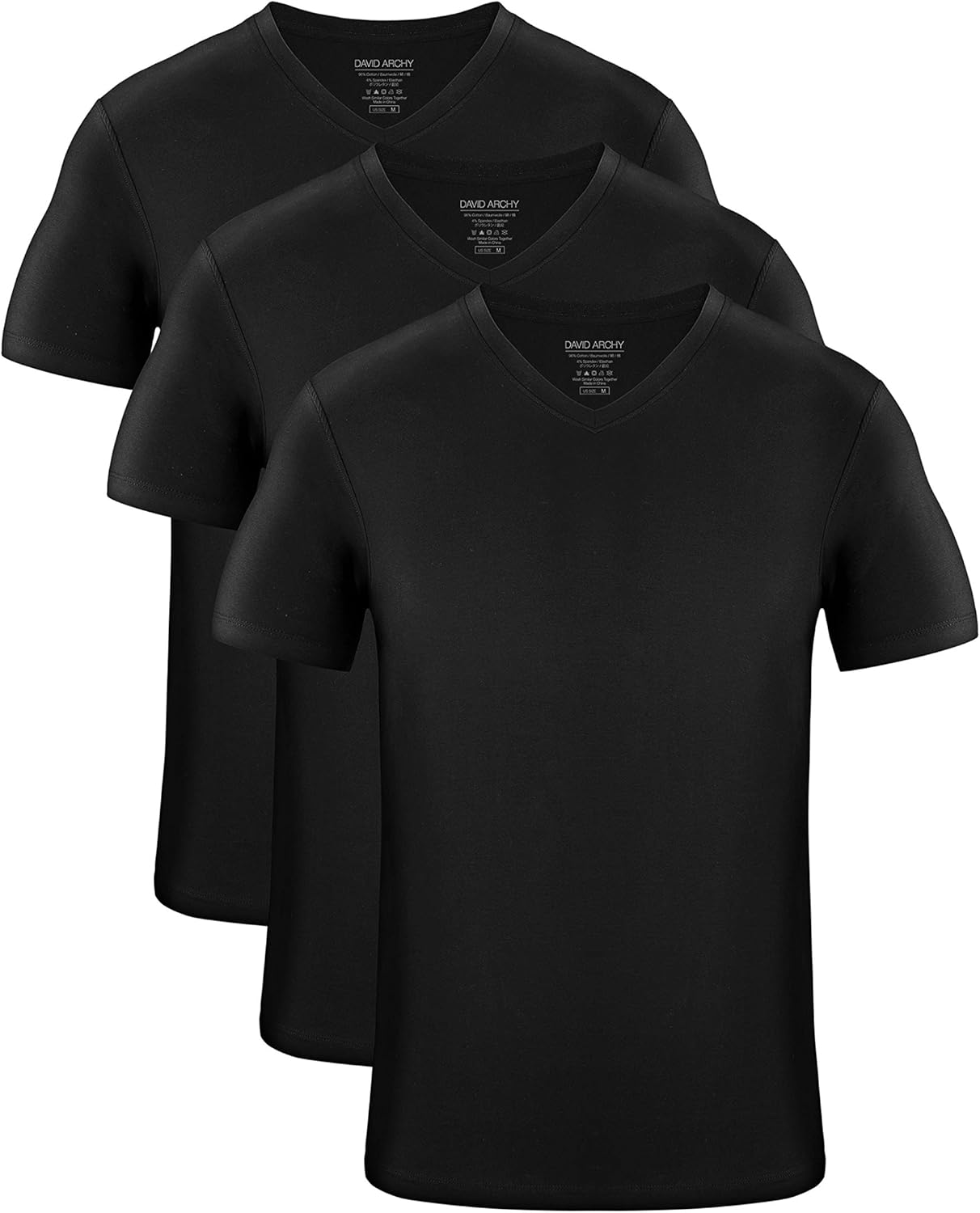 DAVID ARCHY Mens Vests Micro Modal/Bamboo Rayon/Cotton Undershirts with