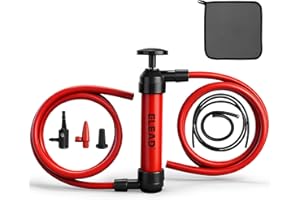Fluid Transfer Siphon Pump for Gasoline, Multi-Use Liquid Transfer Pump, Fuel Oil Siphon Pumps, Multifunction Hand Inflation 