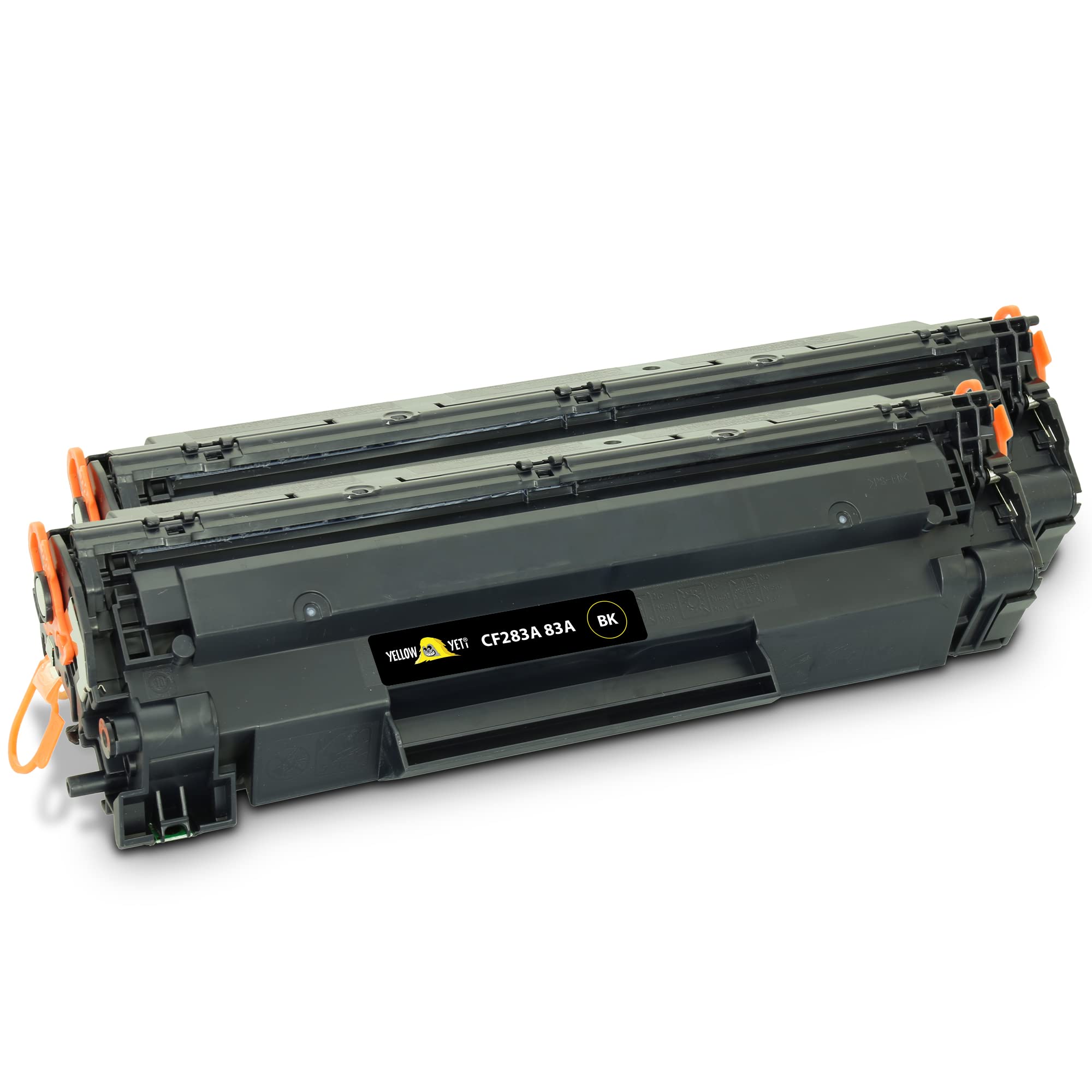 YELLOW YETI CF283A 83A Toner Cartridge Compatible with HP LaserJet Pro M201dw M201n MFP M125a M125nw M125rnw M127fn M127fp M127fs M127fw M225dn M225dw Black, 2 Pack