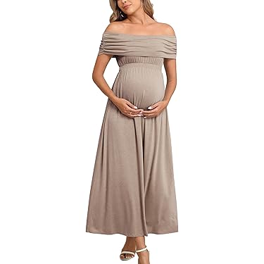 open lace back dress Amazon Best Sellers: Best Maternity Special Occasion Dresses