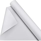 Kinlop 48 Inch X 20 Feet Double Primed Cotton Canvas Roll, White | Double Primed for Oil and Acrylic Painting, Artist Grade Cotton, Rolled White Canvas for Art, Ready to Stretch