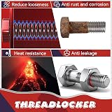Bondtech Thread Lock Blue and Red Threadlocker 10ml Medium High Strength view 3