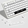 YMKPVR KBDiy Outer Space KOA Profile Keycaps 100 Percent,Dye-Sublimation PBT Cute Custom Keyboard Keycap,135 Key Cap Set for Cherry Gateron MX Switches Mechanical Keyboards
