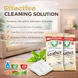 High Vibrant Leather Wipes 140 Pack - 4-in-1 Cleaner & Protector view 4