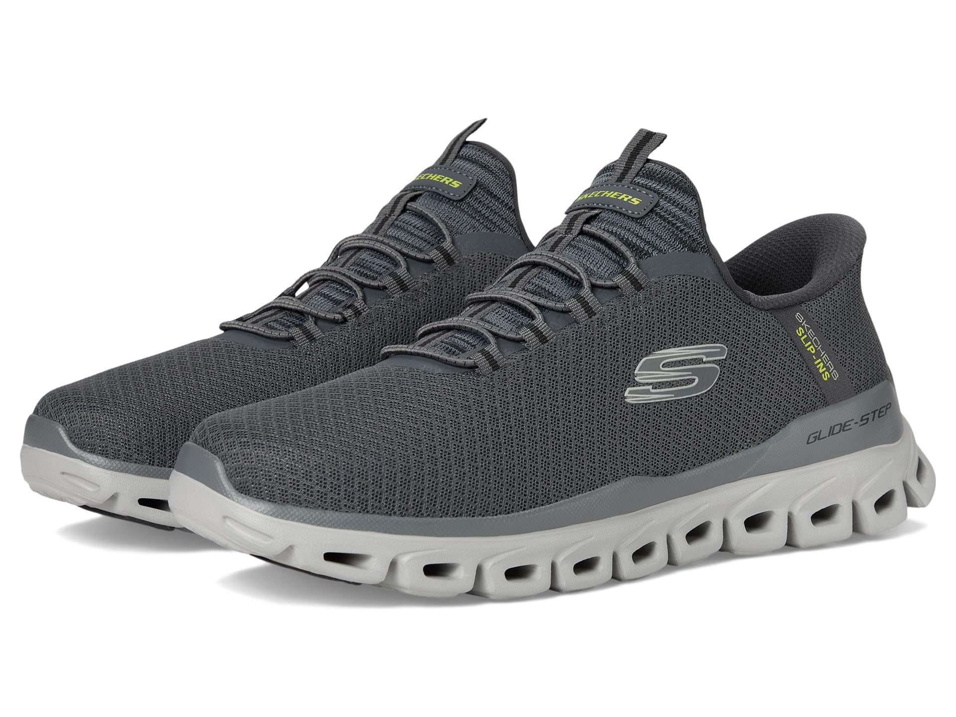 Skechers Men's Glide-Step Noxus Hands Free Slip-in Sneaker,Charcoal,9.5 Wide Image Skechers Men's Glide-Step Noxus Hands Free Slip-in Sneaker,Charcoal,9.5 Wide Image
