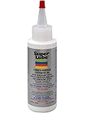 Super Lube 51004 Synthetic Oil with PTFE, High Viscosity, 4 oz Bottle