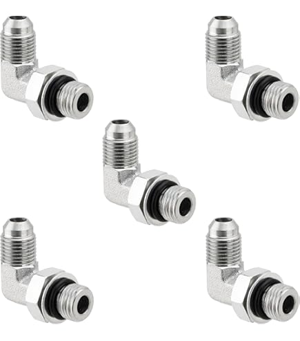 Amazon.com: # 6 SAE/ORB macho x #8 SAE/ORB hembra recta/unión de