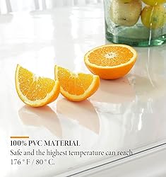 Deep Dream 2.0mm Clear Desk Cover Protector, 14×36