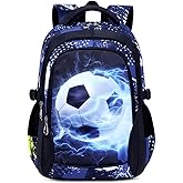 MSKYWU Boys Backpack Elementary School Bookbag Waterproof Durable Sturdy Kids Schoolbag Casual Travel Daypack