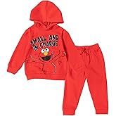 Sesame Street Fleece Pullover Hoodie and Pants Outfit Set Infant to Toddler Sizes (12 Months - 5T)