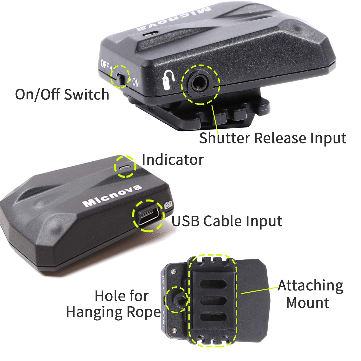 Nikon D7200 GPS Receiver, Micnova GPSN Plus DSLR Camera GPS Unit