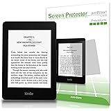 Kindle Screen Protector, amFilm&reg; Kindle Anti-Glare/Anti-Fingerprint (Matte) Premium Screen Protector for Kindle, Kindle Paperwhite, Kindle Paperwhite 3 and Kindle Touch (2-Pack) [Lifetime Warranty]