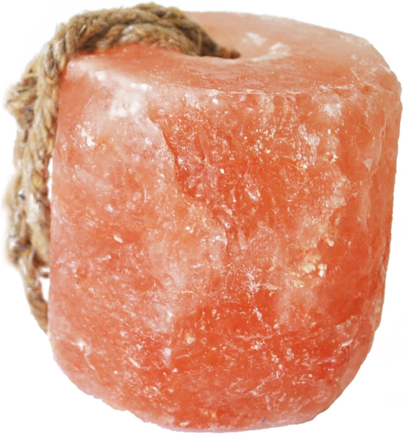 SOO Natural Pure Himalayan Salt Licks for Animals - Great for Horses, Cows, Deer, and Other Livestock - Ropes Included | 1-2kg Salt Lick