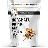 It's Just - Horchata Drink Mix, Just Add Water, 10oz | Makes 1 Gallon, Traditional Mexican Flavor, Gluten-Free, Non-GMO, Made in USA