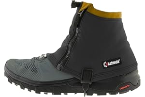 Kahtoola RENAgaiter Low Gaiters for Hiking, Mountaineering, Trail Running, Shoe & Boot Protection in Mud, Snow & Ice