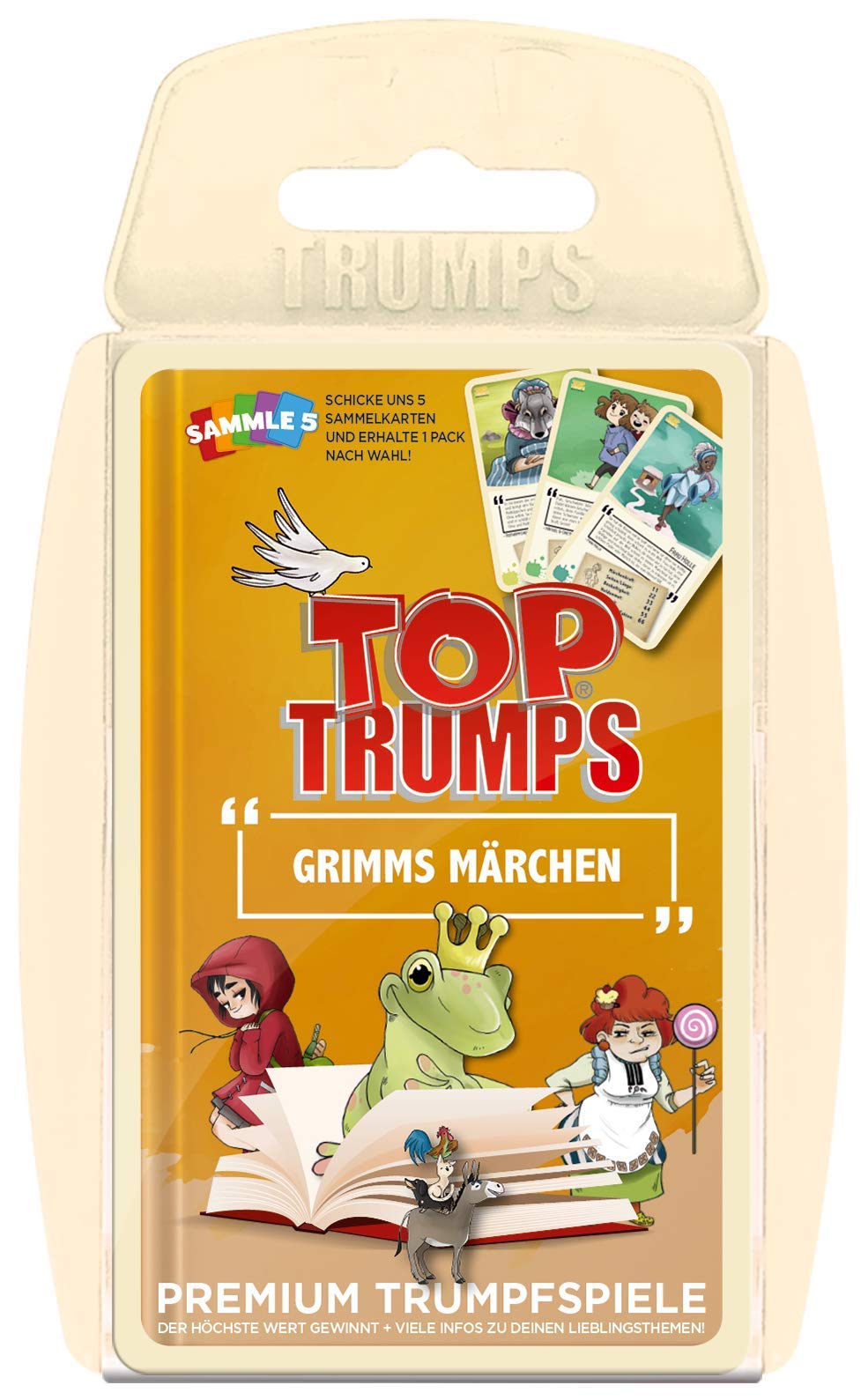 Winning Moves 63339 Grimms Top Trumps - Grimm's Fairy Tale, Trump Game