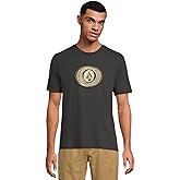 Volcom Mens Short Sleeve Logo T-Shirt | Cotton-Poly Blend Graphic Tee