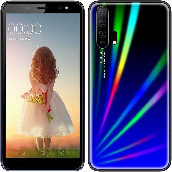 Sim Free Unlocked Mobile Phones Android Go 3g Beatiful Smartphone With 5 5 Inch Hd Ips Display S1mini Blue 2800mah Big Battery Dual Sim Dual Cameras And Durable Cell Phones Electronics Photo Phones