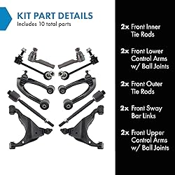 TRQ Front Steering & Suspension Kit Compatible with